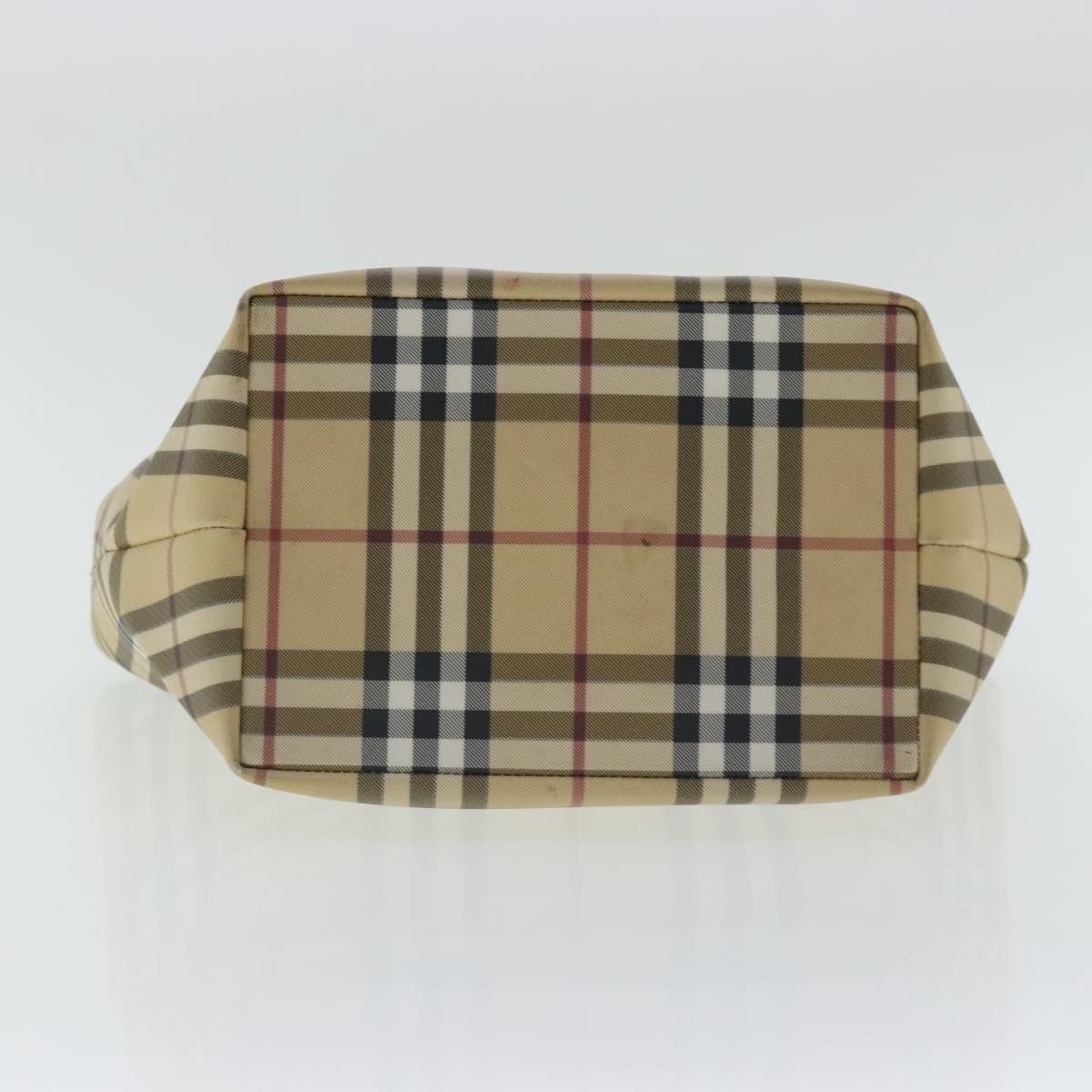 Burberry Nova Check Beige Canvas Tote Bag (Pre-Owned) Size ONE SIZE - 17 Thumbnail