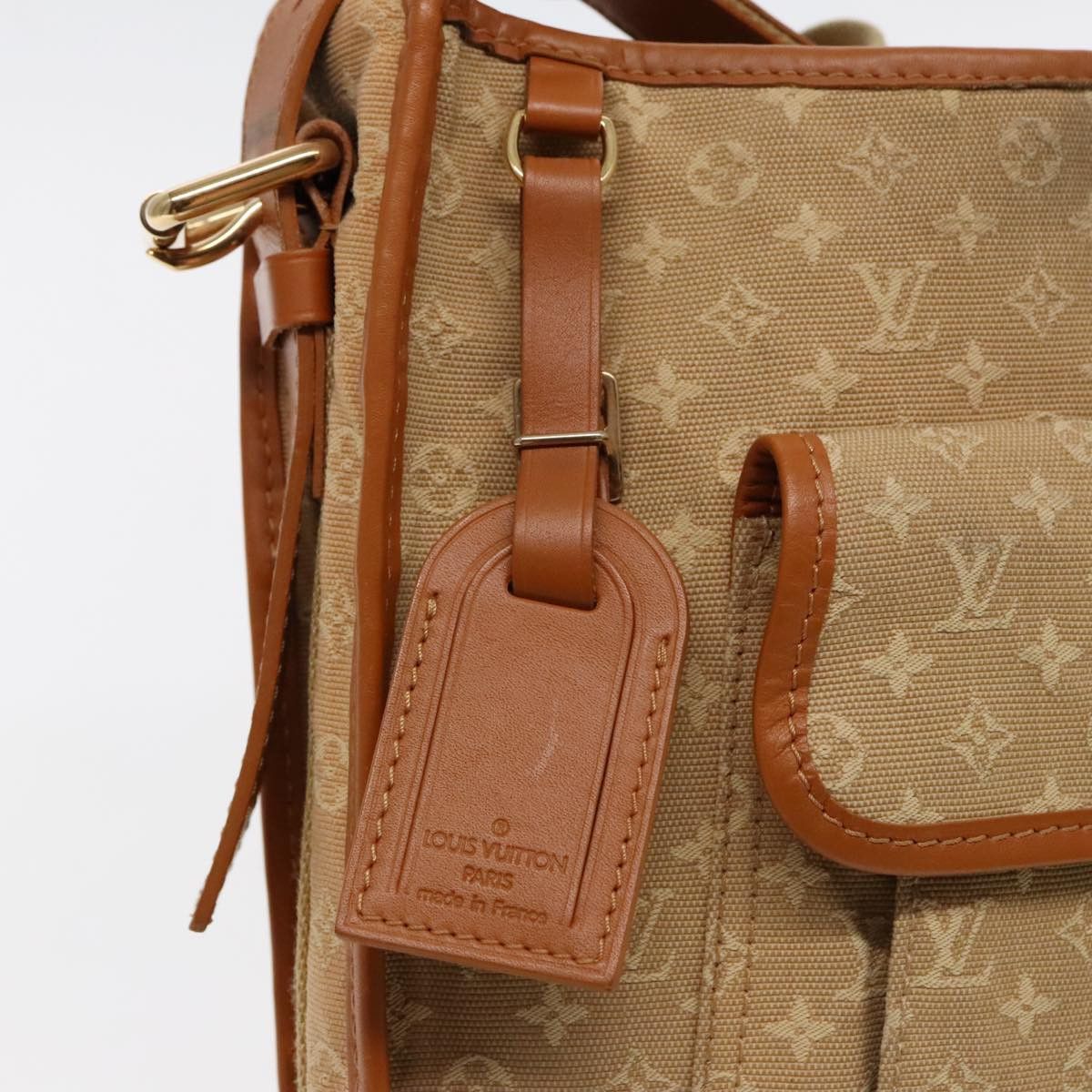 Louis Vuitton Mary Kate Beige Canvas Shoulder Bag (Pre-Owned) Size ONE SIZE - 13 Thumbnail