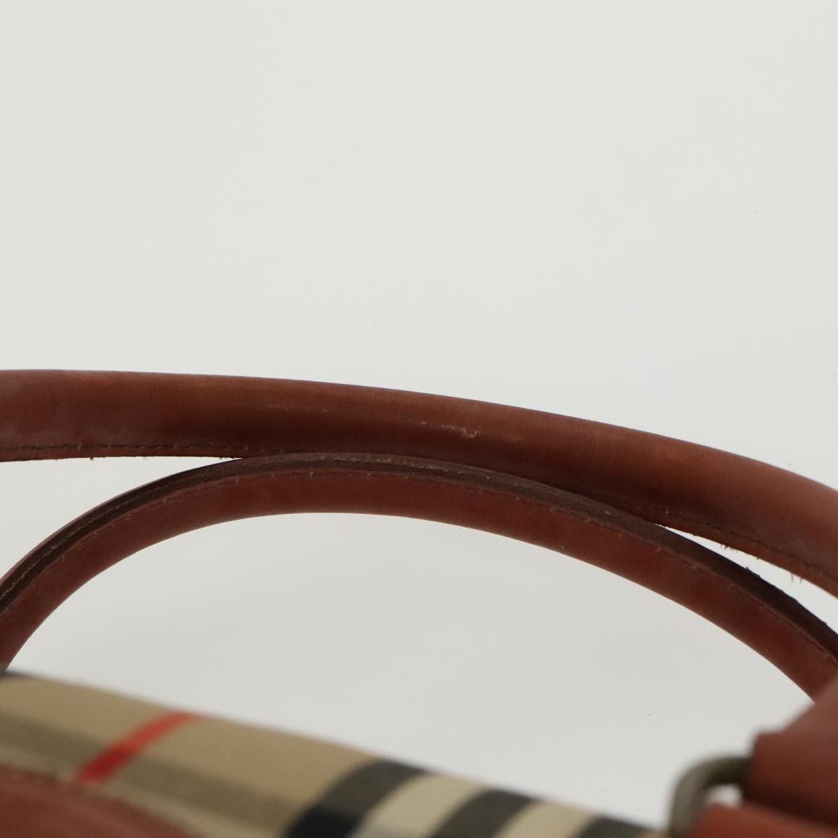 Burberry Nova Check Beige Canvas Handbag (Pre-Owned) Size ONE SIZE - 15 Thumbnail