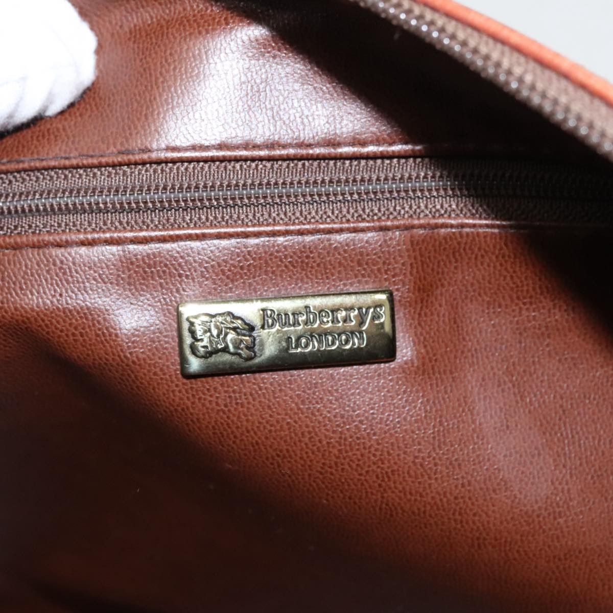 Burberry Nova Check Beige Canvas Handbag (Pre-Owned) Size ONE SIZE - 9 Thumbnail