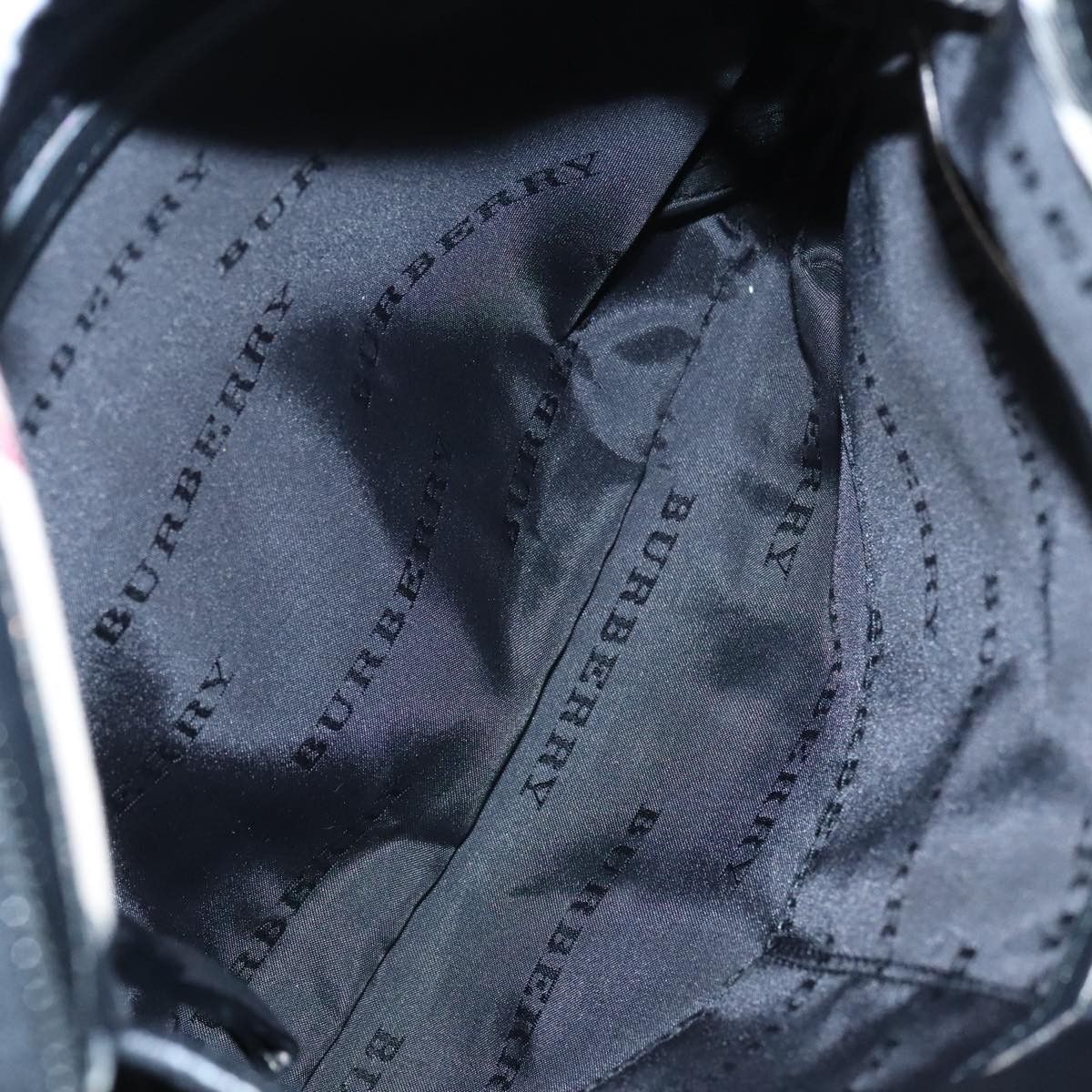 Burberry Black Synthetic Shoulder Bag (Pre-Owned) Size ONE SIZE - 14 Thumbnail