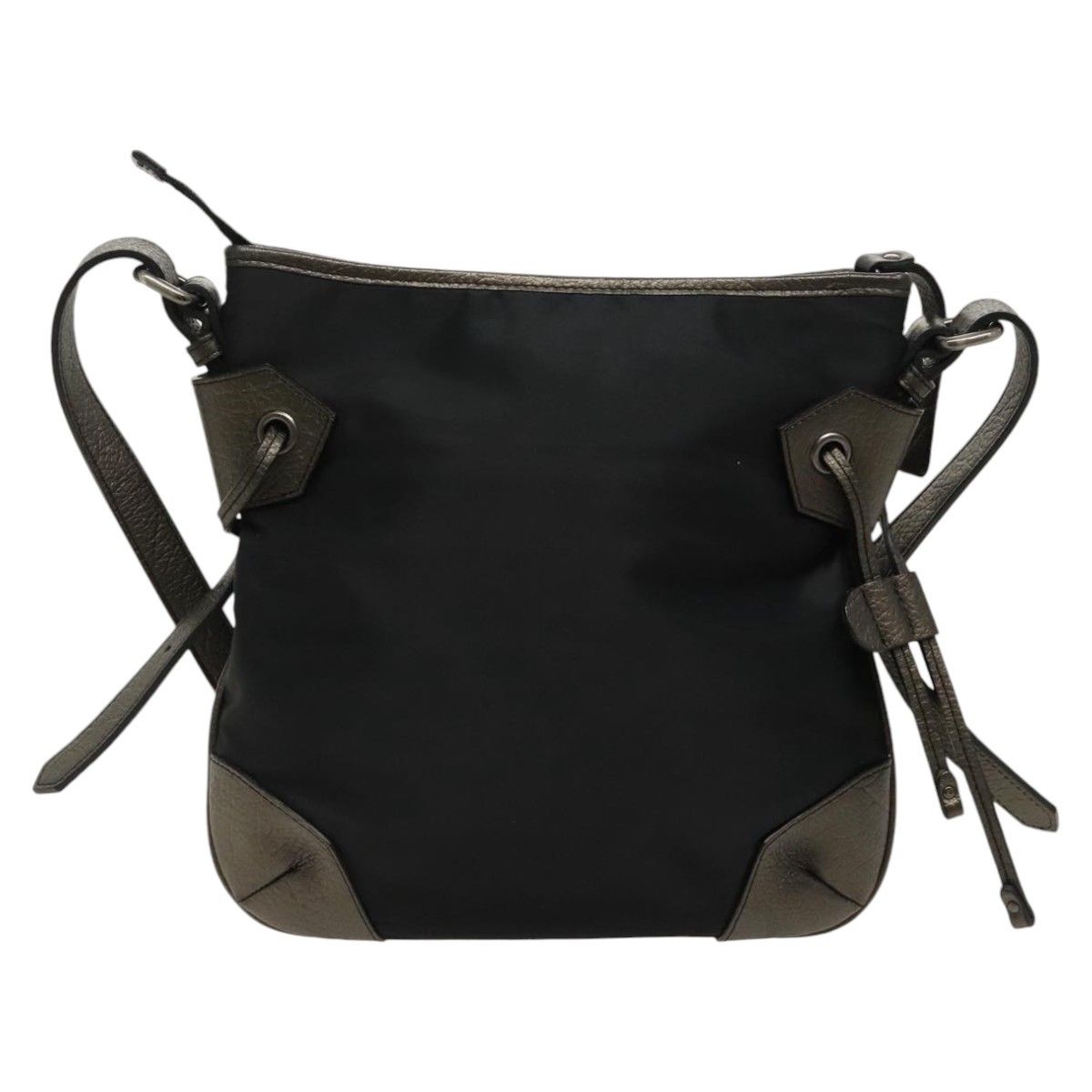 Burberry Black Synthetic Shoulder Bag (Pre-Owned) Size ONE SIZE - 2 Thumbnail