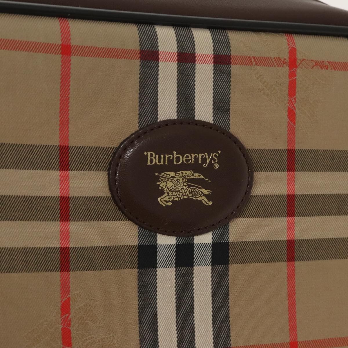 Burberry Nova Check Beige Canvas Shoulder Bag (Pre-Owned) Size ONE SIZE - 16 Thumbnail