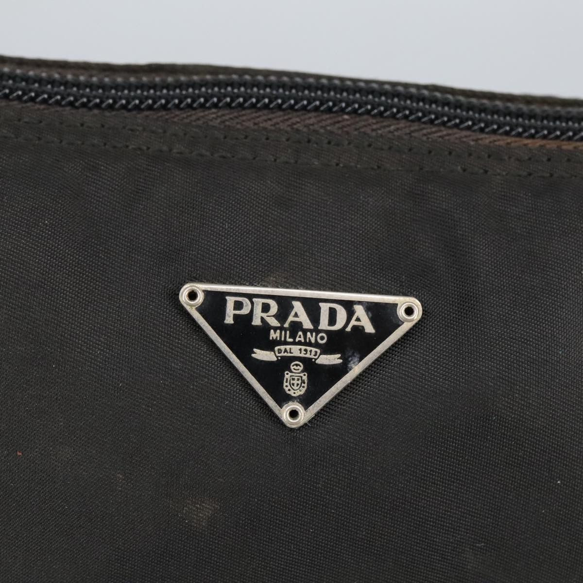 Prada Black Synthetic Clutch Bag (Pre-Owned) Size ONE SIZE - 11 Thumbnail
