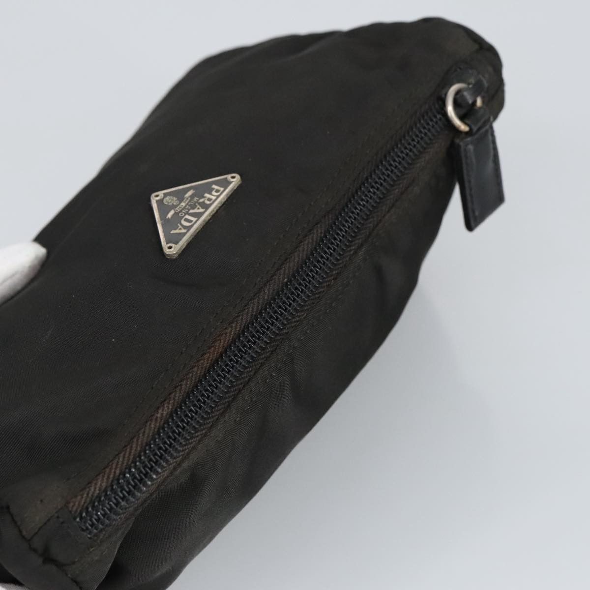 Prada Black Synthetic Clutch Bag (Pre-Owned) Size ONE SIZE - 6 Thumbnail