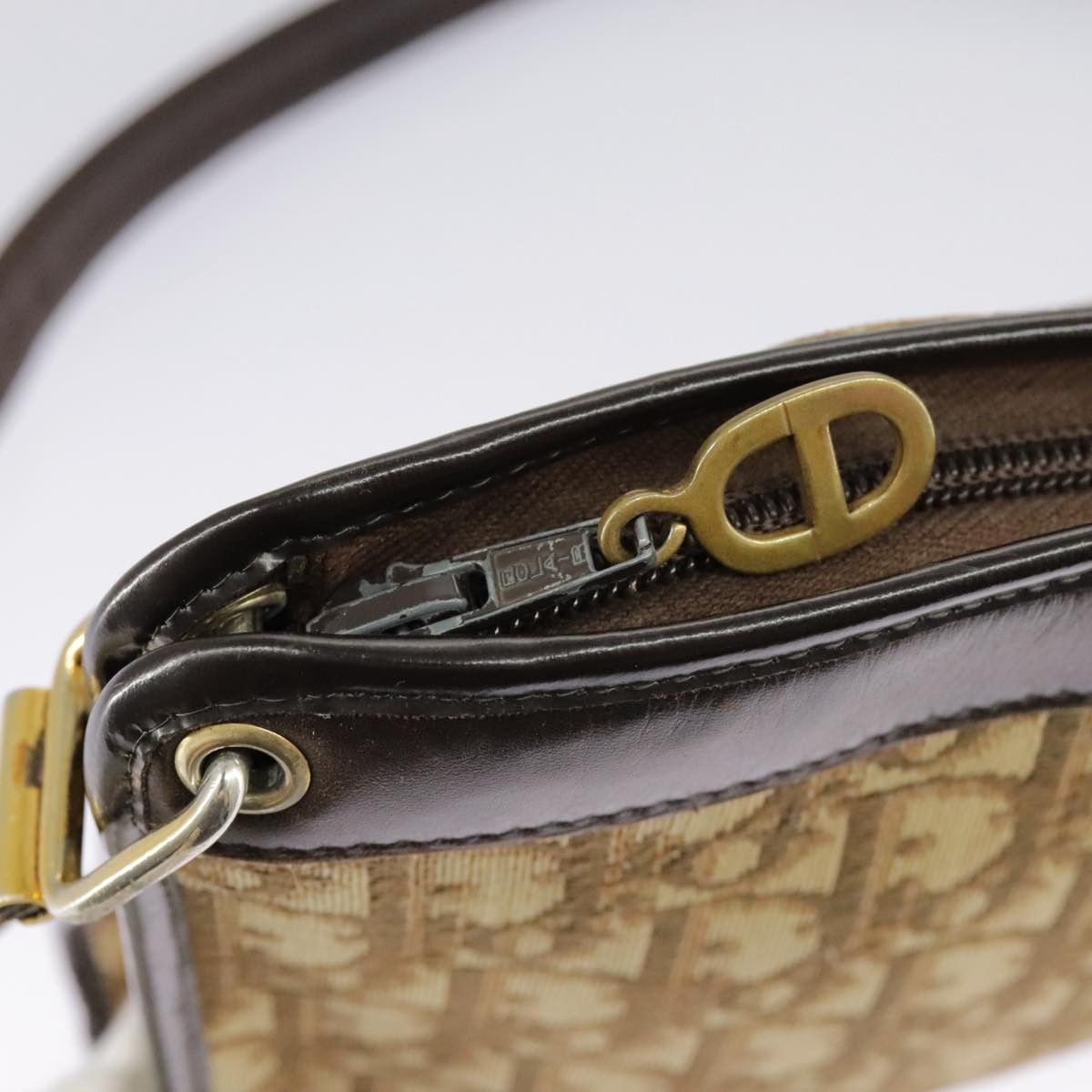 Dior 30 Montaigne Beige Canvas Shoulder Bag (Pre-Owned) Size ONE SIZE - 13 Thumbnail