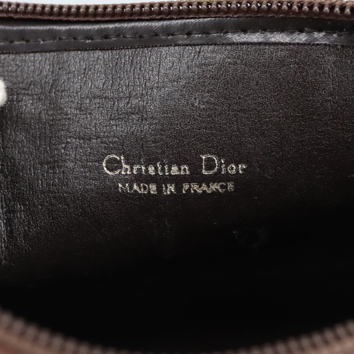 Dior Oblique Brown Canvas Clutch Bag (Pre-Owned) Size ONE SIZE - 14 Thumbnail