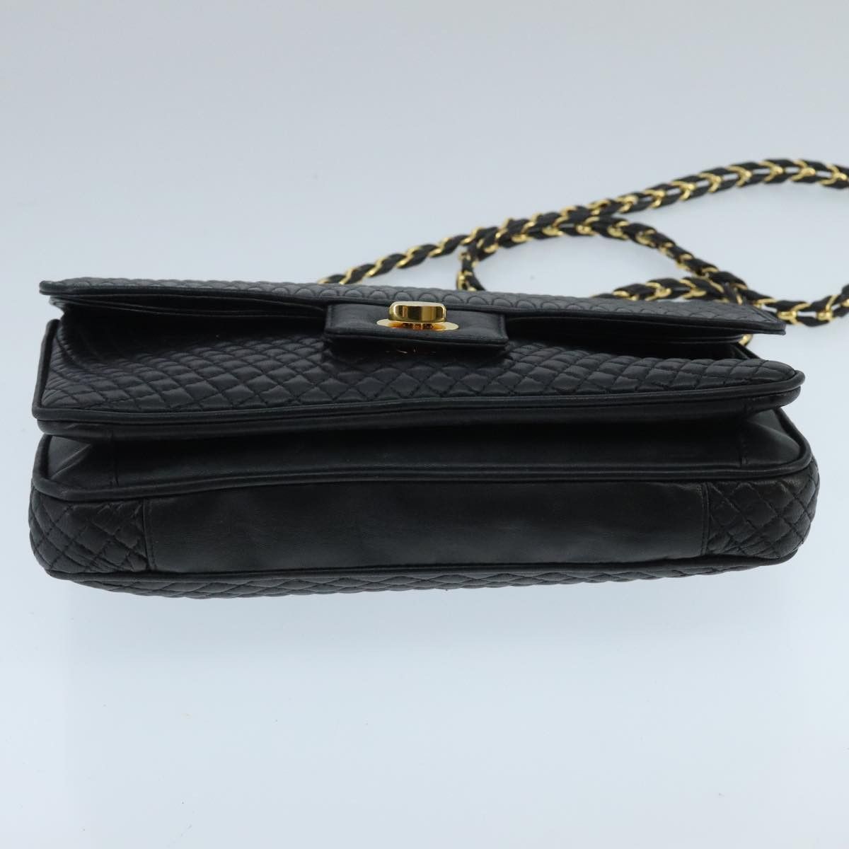 Bally Black Leather Shoulder Bag (Pre-Owned) Size ONE SIZE - 9 Thumbnail