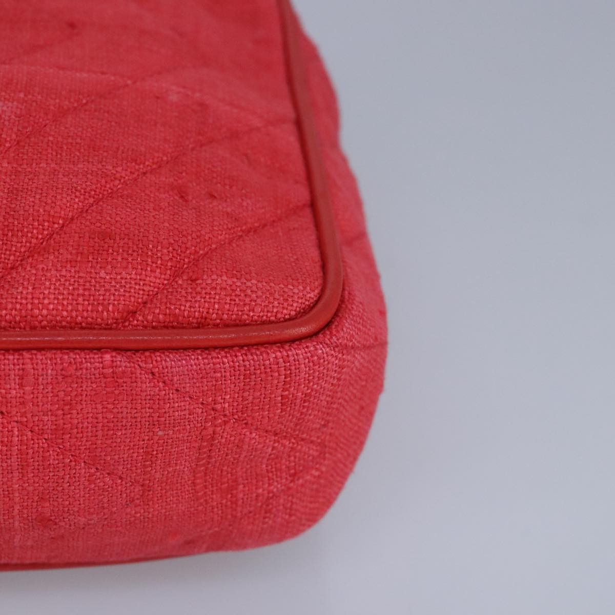 Chanel Camera Red Canvas Shoulder Bag (Pre-Owned) Size ONE SIZE - 8 Thumbnail