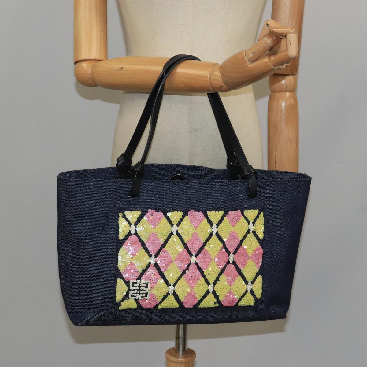 Givenchy Blue Canvas Tote Bag (Pre-Owned) Size ONE SIZE - 11 Thumbnail