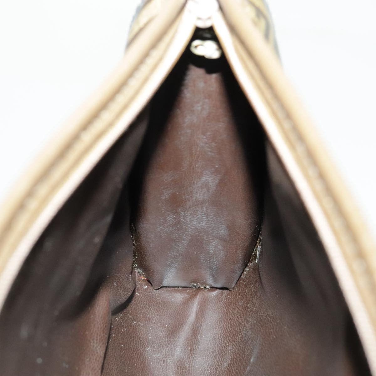 Fendi Zucchino Brown Canvas Shoulder Bag (Pre-Owned) Size ONE SIZE - 20 Thumbnail