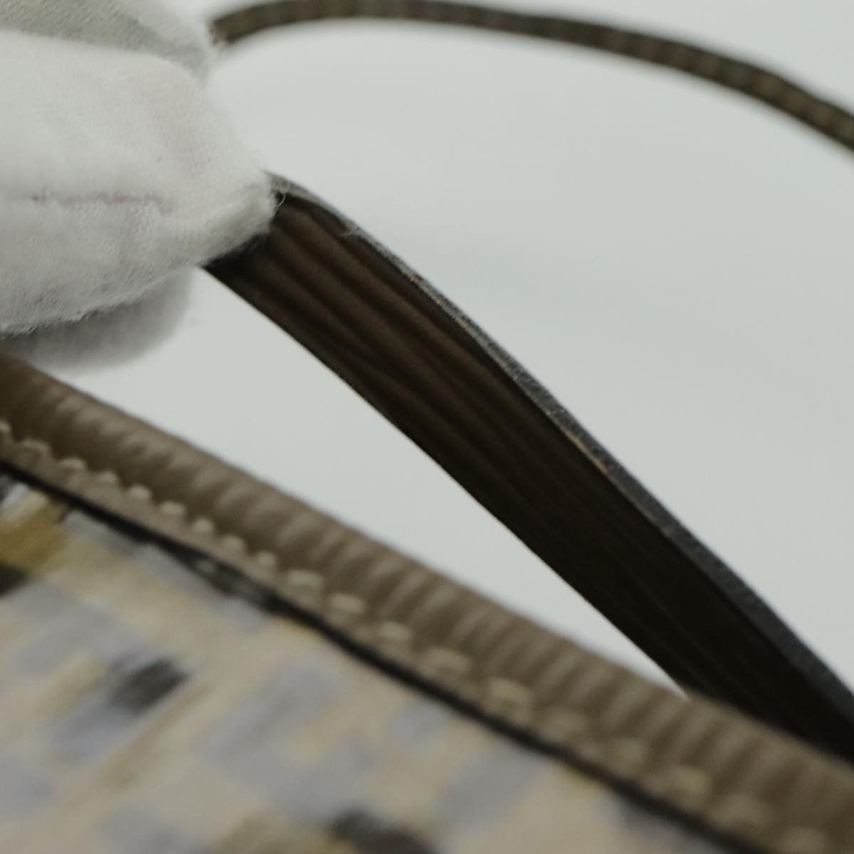 Fendi Zucchino Brown Canvas Shoulder Bag (Pre-Owned) Size ONE SIZE - 15 Thumbnail