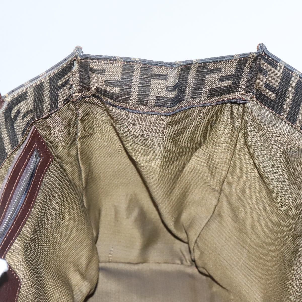 Fendi Mamma Baguette Brown Canvas Shoulder Bag (Pre-Owned) Size ONE SIZE - 18 Thumbnail