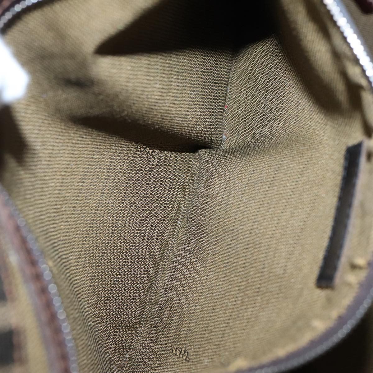 Fendi Mamma Baguette Brown Canvas Shoulder Bag (Pre-Owned) Size ONE SIZE - 20 Thumbnail