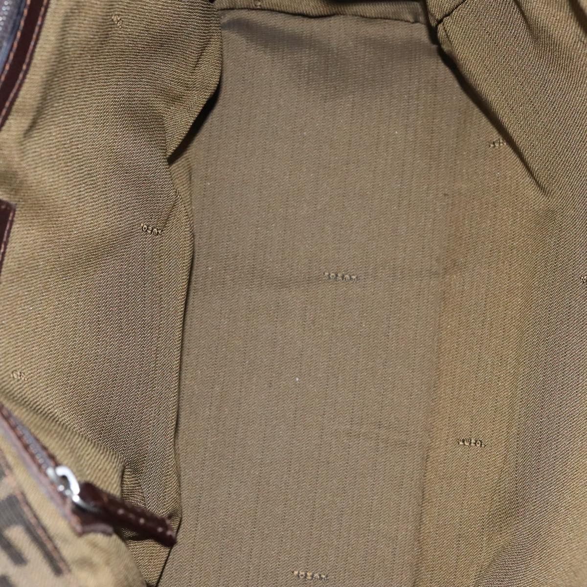 Fendi Mamma Baguette Brown Canvas Shoulder Bag (Pre-Owned) Size ONE SIZE - 13 Thumbnail
