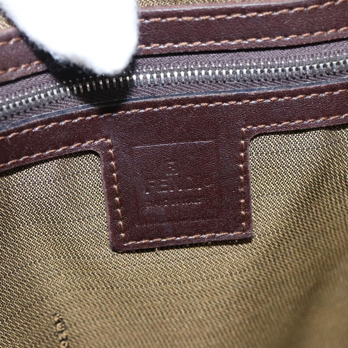 Fendi Mamma Baguette Brown Canvas Shoulder Bag (Pre-Owned) Size ONE SIZE - 15 Thumbnail