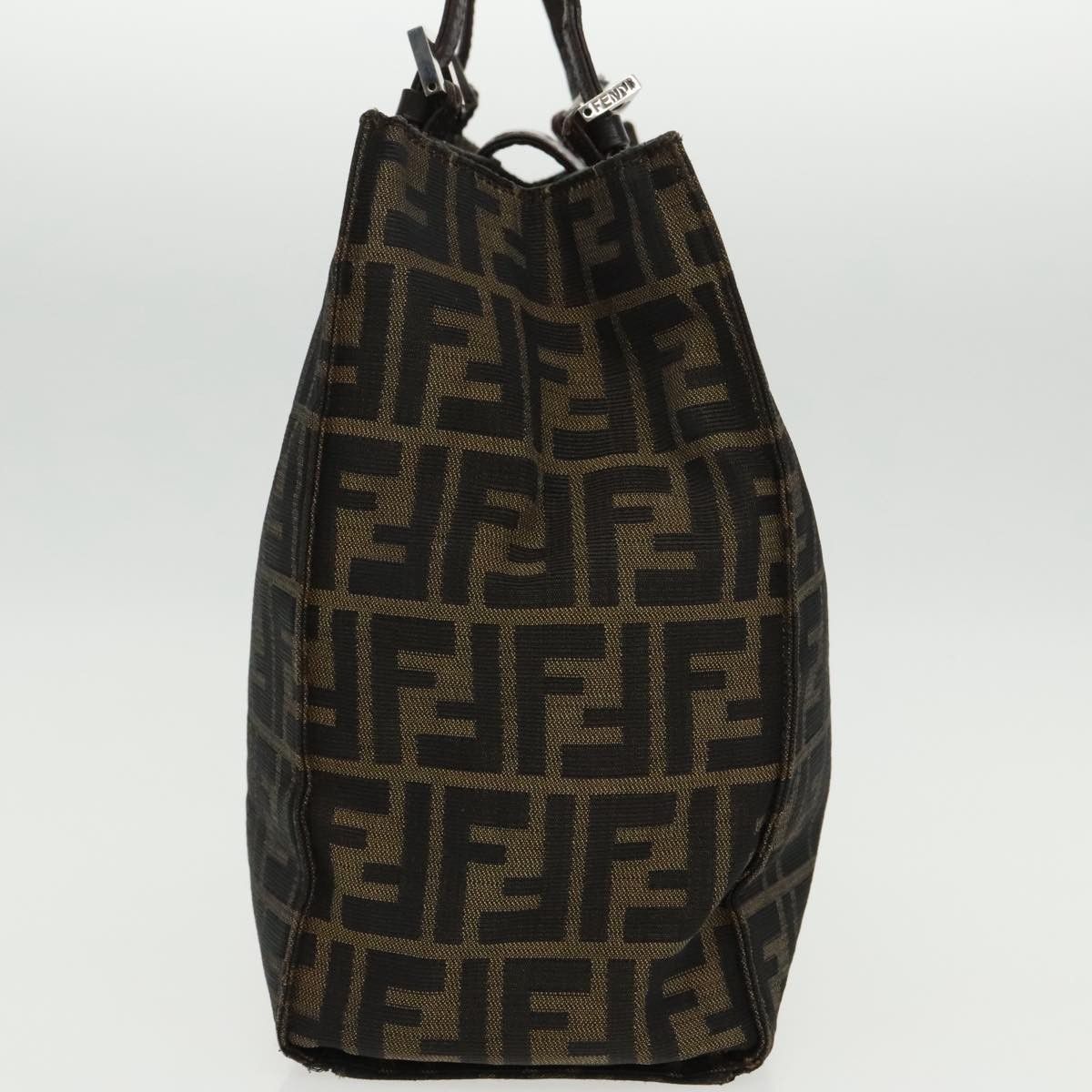 Fendi Mamma Baguette Brown Canvas Shoulder Bag (Pre-Owned) Size ONE SIZE - 4 Thumbnail