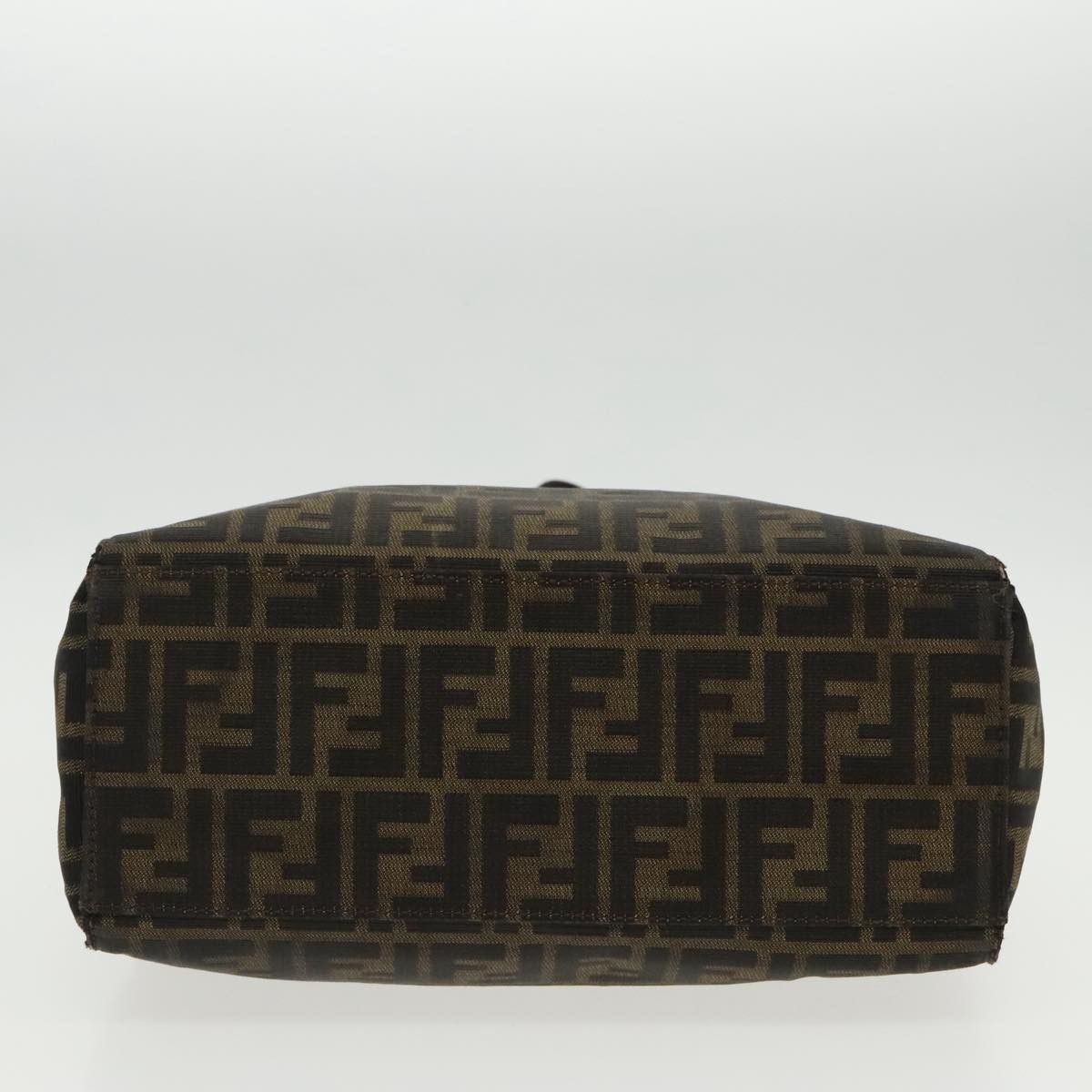 Fendi Mamma Baguette Brown Canvas Shoulder Bag (Pre-Owned) Size ONE SIZE - 10 Thumbnail