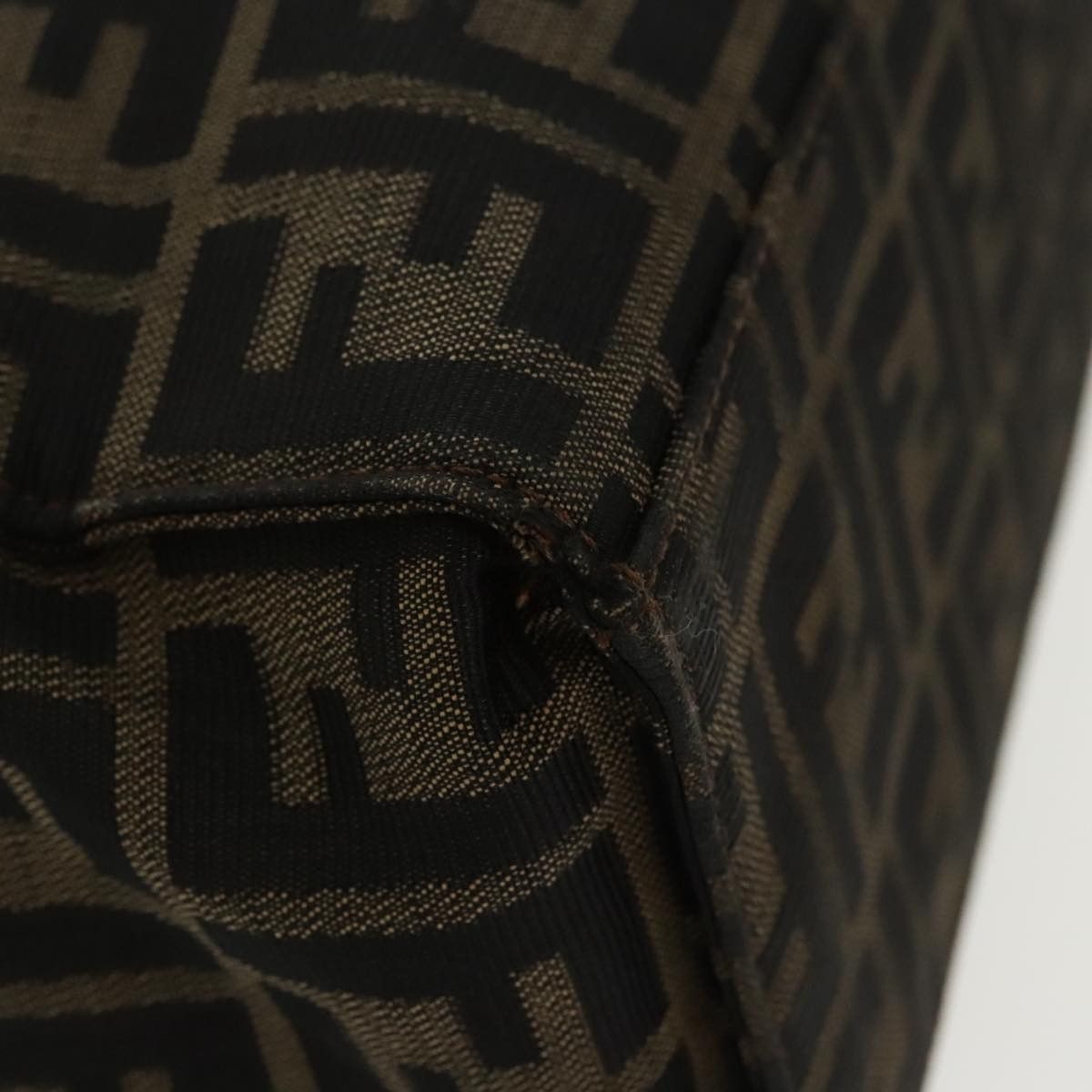 Fendi Mamma Baguette Brown Canvas Shoulder Bag (Pre-Owned) Size ONE SIZE - 7 Thumbnail