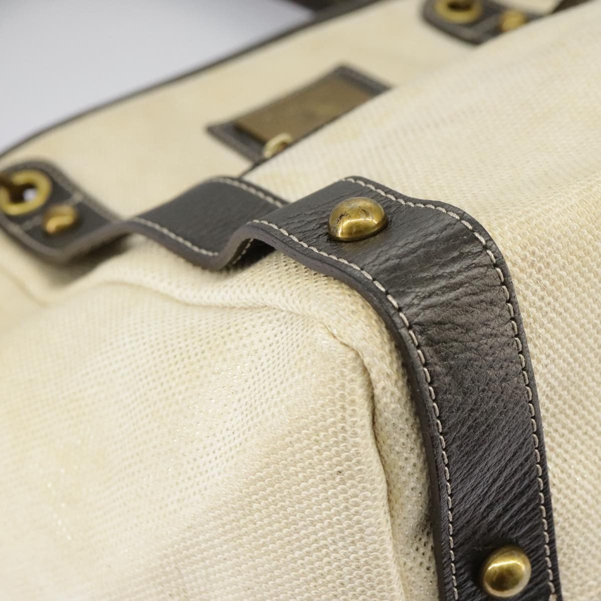 Burberry Blue Label Beige Canvas Tote Bag (Pre-Owned) Size ONE SIZE - 6 Thumbnail