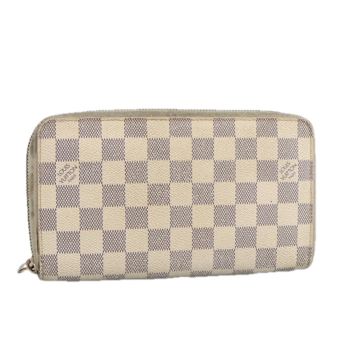Louis Vuitton Zippy Wallet White Canvas Wallet (Pre-Owned) Size ONE SIZE - 17 Thumbnail