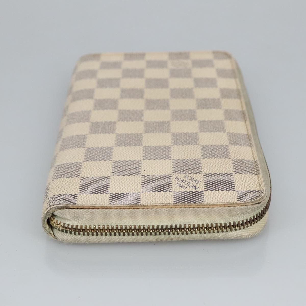 Louis Vuitton Zippy Wallet White Canvas Wallet (Pre-Owned) Size ONE SIZE - 4 Thumbnail