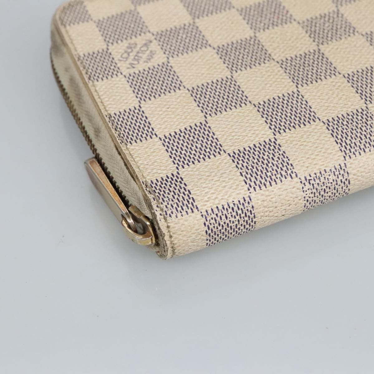 Louis Vuitton Zippy Wallet White Canvas Wallet (Pre-Owned) Size ONE SIZE - 7 Thumbnail