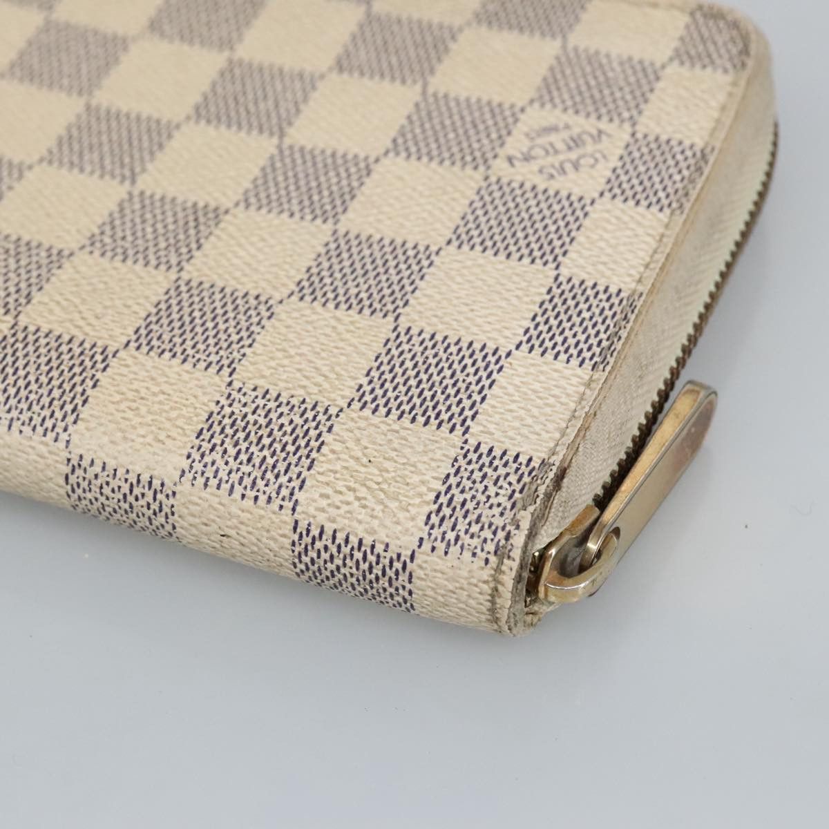 Louis Vuitton Zippy Wallet White Canvas Wallet (Pre-Owned) Size ONE SIZE - 8 Thumbnail