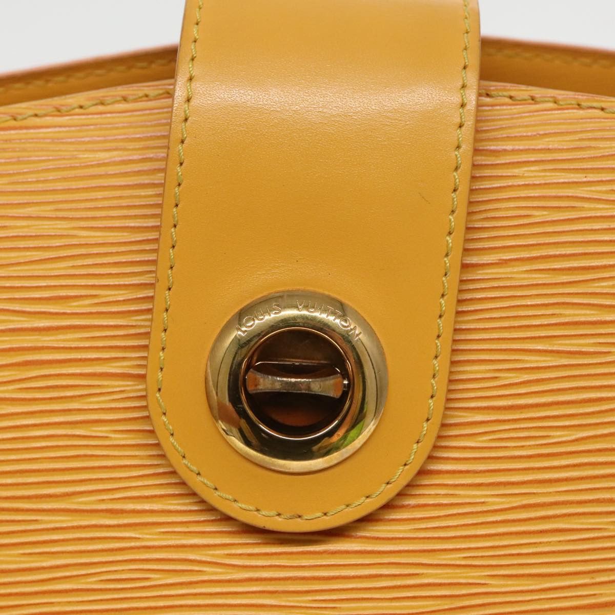 Louis Vuitton Cluny Yellow Leather Shoulder Bag (Pre-Owned) Size ONE SIZE - 11 Thumbnail