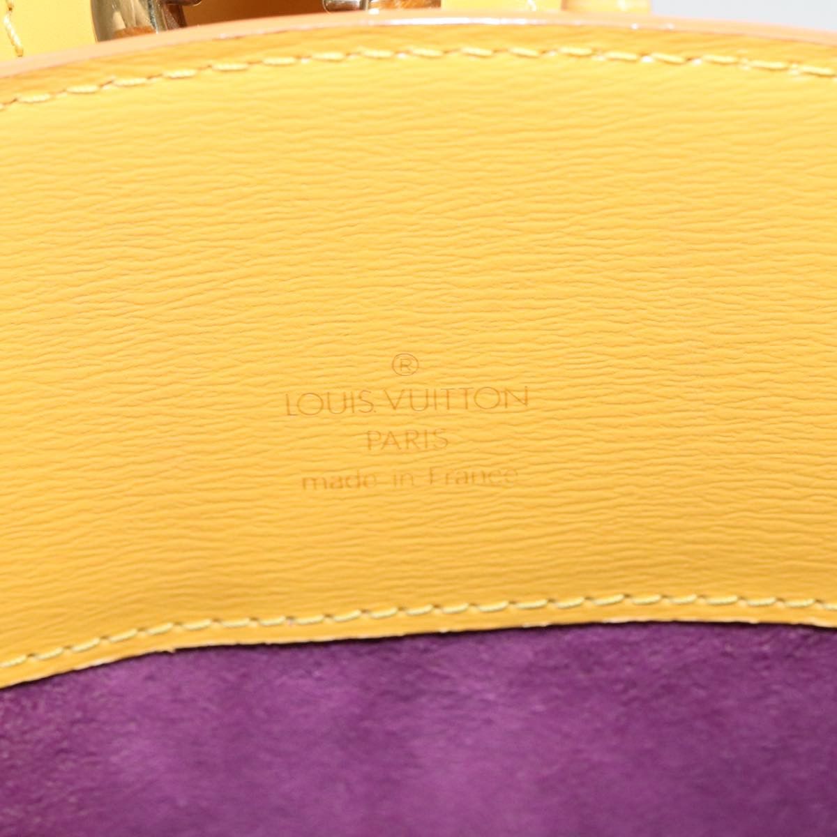 Louis Vuitton Cluny Yellow Leather Shoulder Bag (Pre-Owned) Size ONE SIZE - 14 Thumbnail