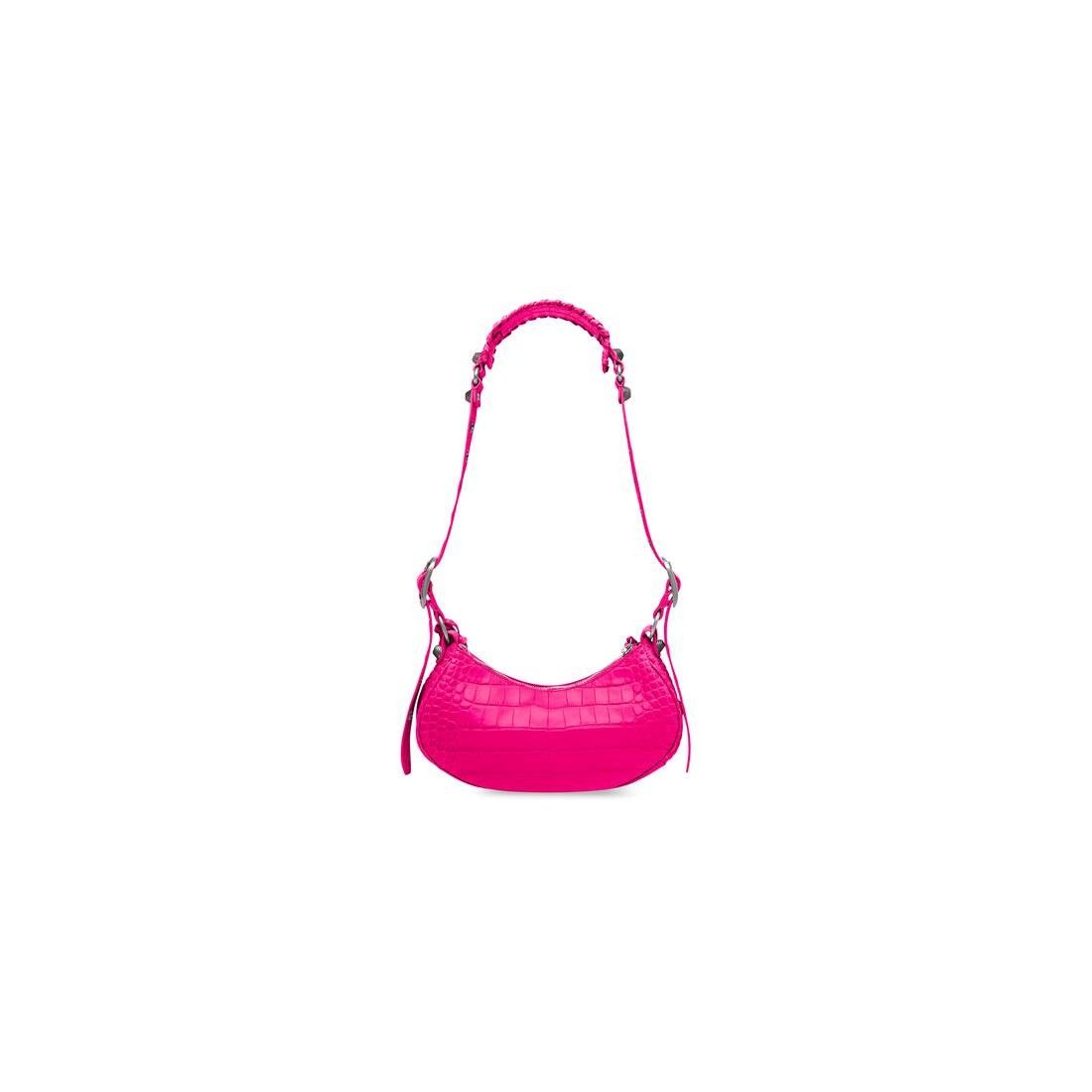 Balenciaga Le Cagole XS Shoulder Bag Crocodile Embossed Size ONE SIZE - 4 Thumbnail