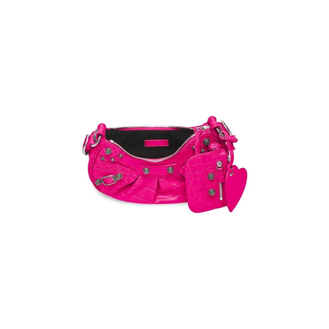 Balenciaga Le Cagole XS Shoulder Bag Crocodile Embossed Size ONE SIZE - 5 Thumbnail