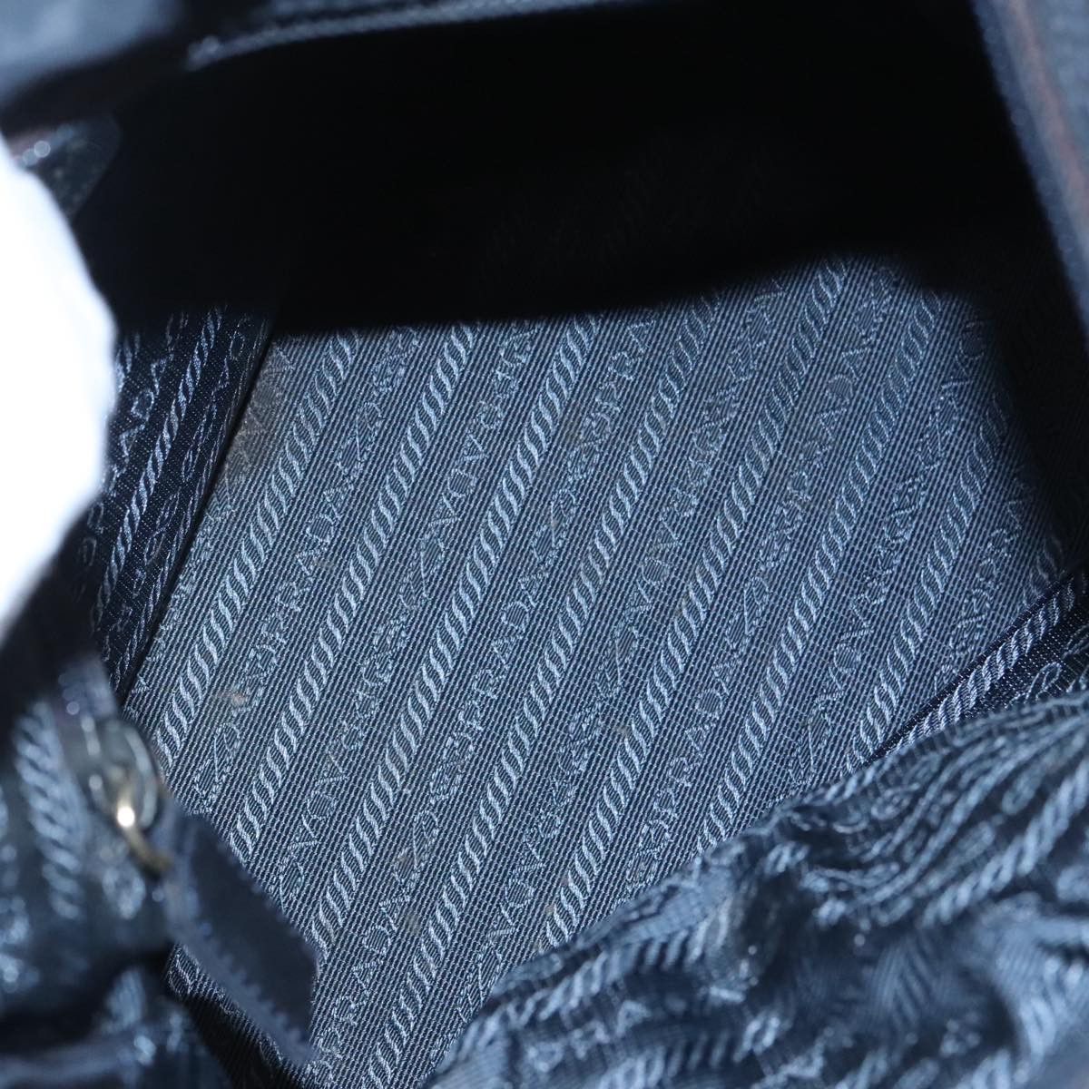 Prada Re-Nylon Black Alligator Handbag (Pre-Owned) Size ONE SIZE - 14 Thumbnail