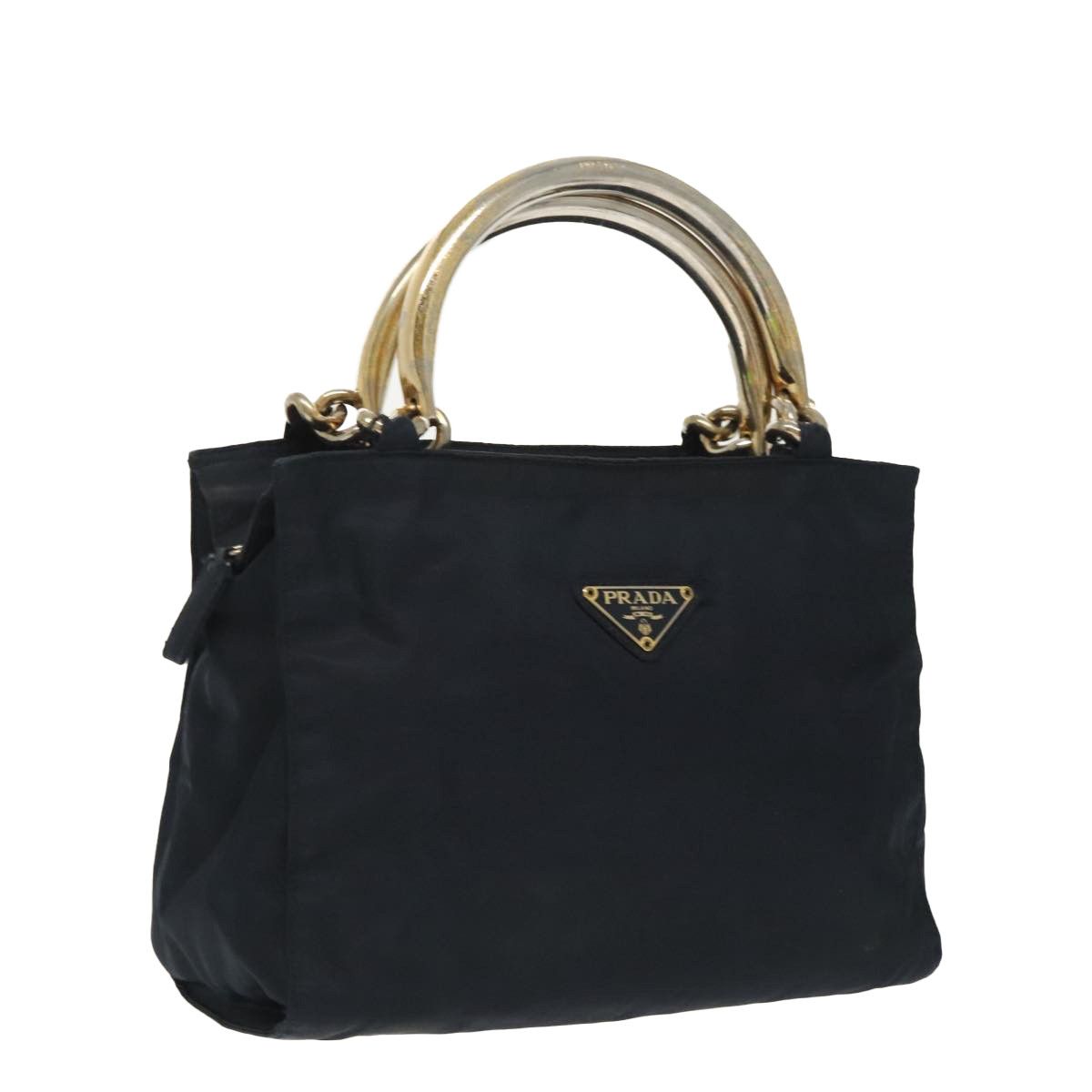 Prada Re-Nylon Black Alligator Handbag (Pre-Owned) Size ONE SIZE - 18 Thumbnail