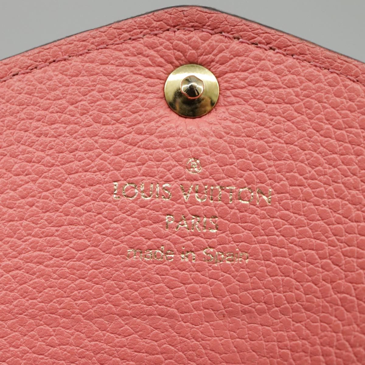 Louis Vuitton Sarah Pink Leather Wallet (Pre-Owned) Size ONE SIZE - 13 Thumbnail