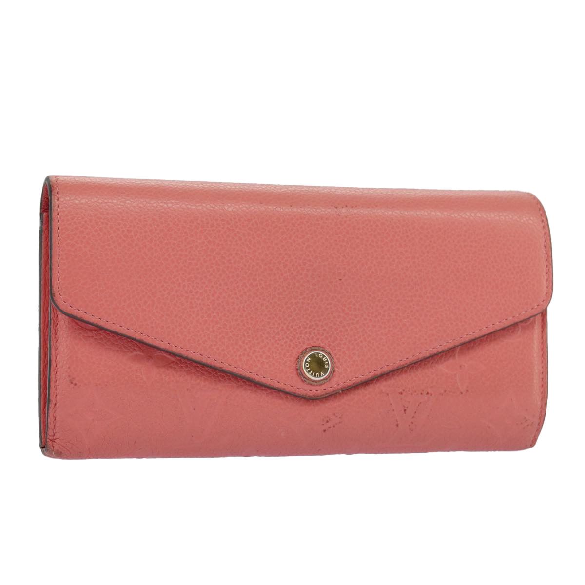 Louis Vuitton Sarah Pink Leather Wallet (Pre-Owned) Size ONE SIZE - 14 Thumbnail