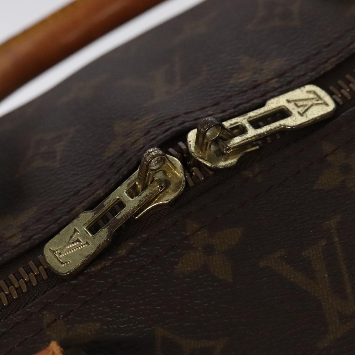 Louis Vuitton Keepall 60 Brown Canvas Travel Bag (Pre-Owned) Size ONE SIZE - 17 Thumbnail