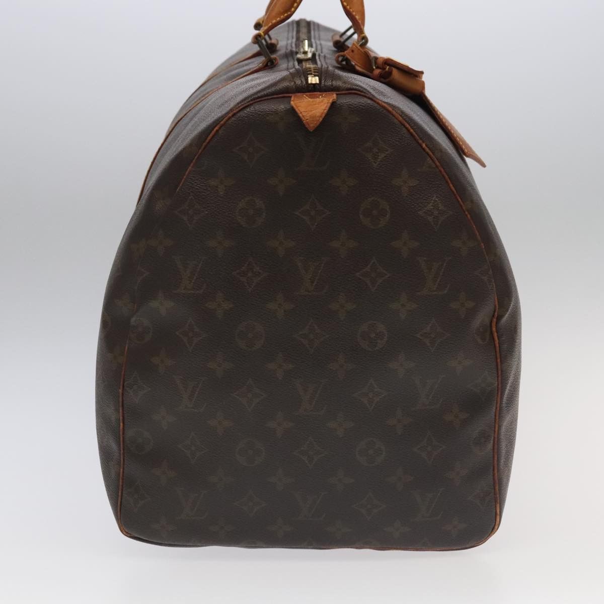 Louis Vuitton Keepall 60 Brown Canvas Travel Bag (Pre-Owned) Size ONE SIZE - 5 Thumbnail