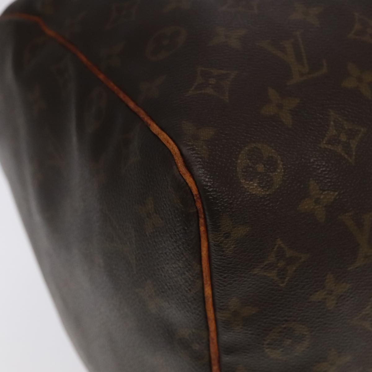 Louis Vuitton Keepall 60 Brown Canvas Travel Bag (Pre-Owned) Size ONE SIZE - 11 Thumbnail