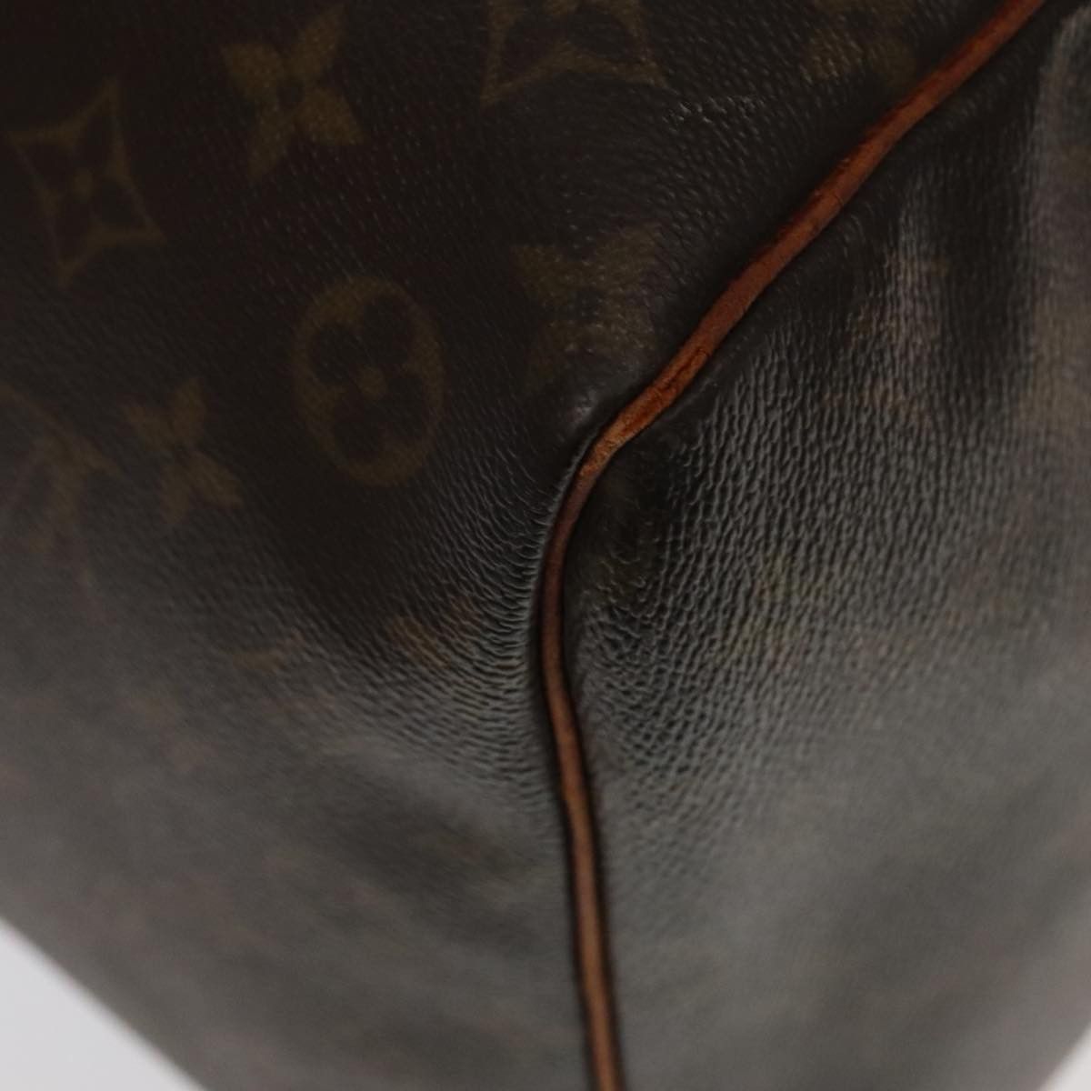Louis Vuitton Keepall 60 Brown Canvas Travel Bag (Pre-Owned) Size ONE SIZE - 12 Thumbnail