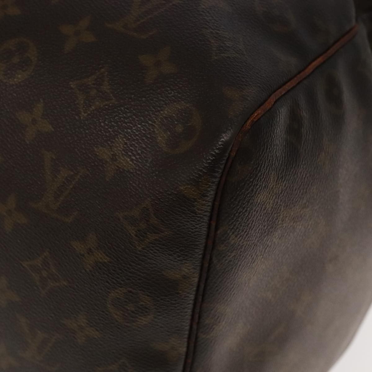 Louis Vuitton Keepall 60 Brown Canvas Travel Bag (Pre-Owned) Size ONE SIZE - 10 Thumbnail