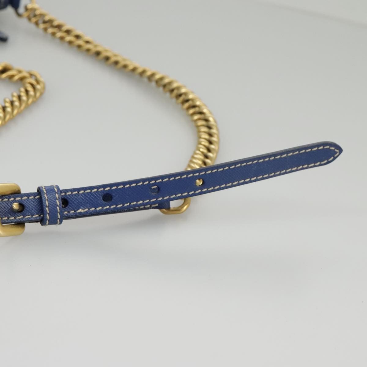 Prada Blue Synthetic Clutch Bag (Pre-Owned) Size ONE SIZE - 20 Thumbnail