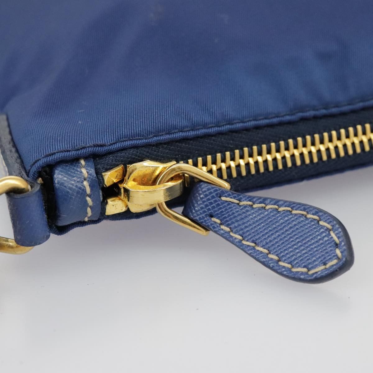 Prada Blue Synthetic Clutch Bag (Pre-Owned) Size ONE SIZE - 11 Thumbnail