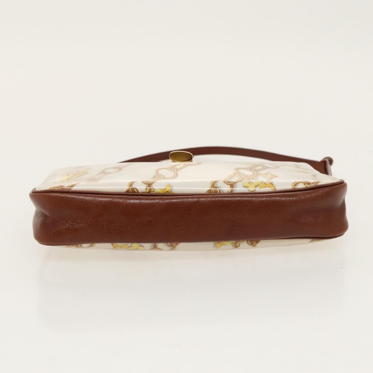 Louis Vuitton Pochette Accessoire White Vinyl Clutch Bag (Pre-Owned) Size ONE SIZE - 17 Thumbnail