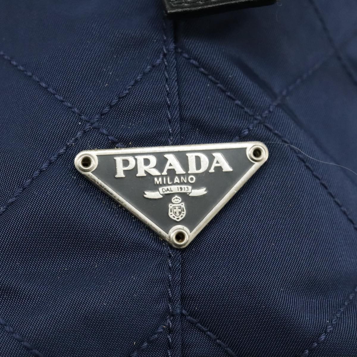 Prada Navy Synthetic Shoulder Bag (Pre-Owned) Size ONE SIZE - 16 Thumbnail