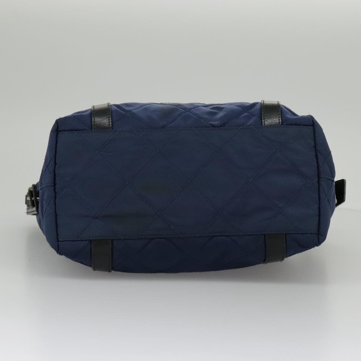Prada Navy Synthetic Shoulder Bag (Pre-Owned) Size ONE SIZE - 10 Thumbnail