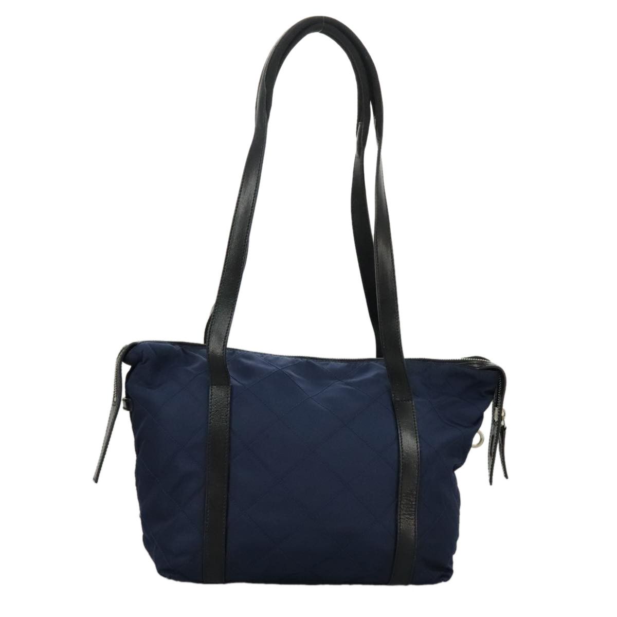 Prada Navy Synthetic Shoulder Bag (Pre-Owned) Size ONE SIZE - 3 Thumbnail