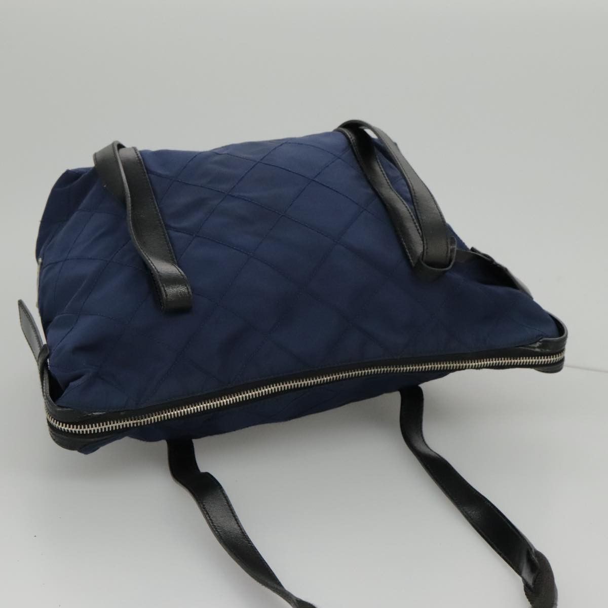 Prada Navy Synthetic Shoulder Bag (Pre-Owned) Size ONE SIZE - 7 Thumbnail