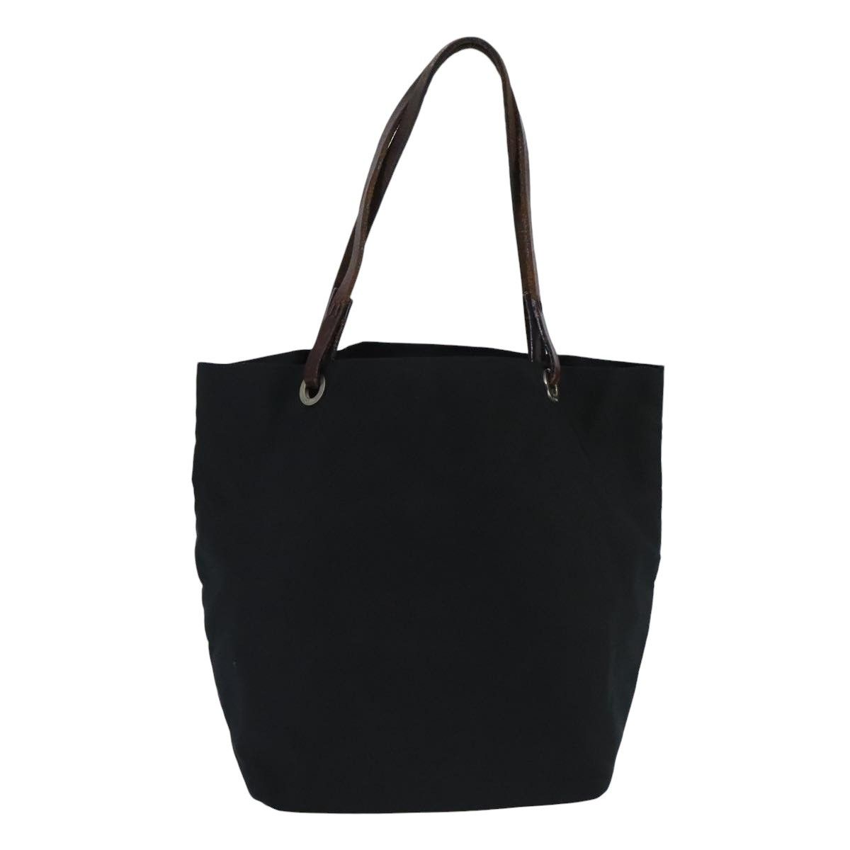 Fendi Ff Black Synthetic Tote Bag (Pre-Owned) Size ONE SIZE - 2 Thumbnail