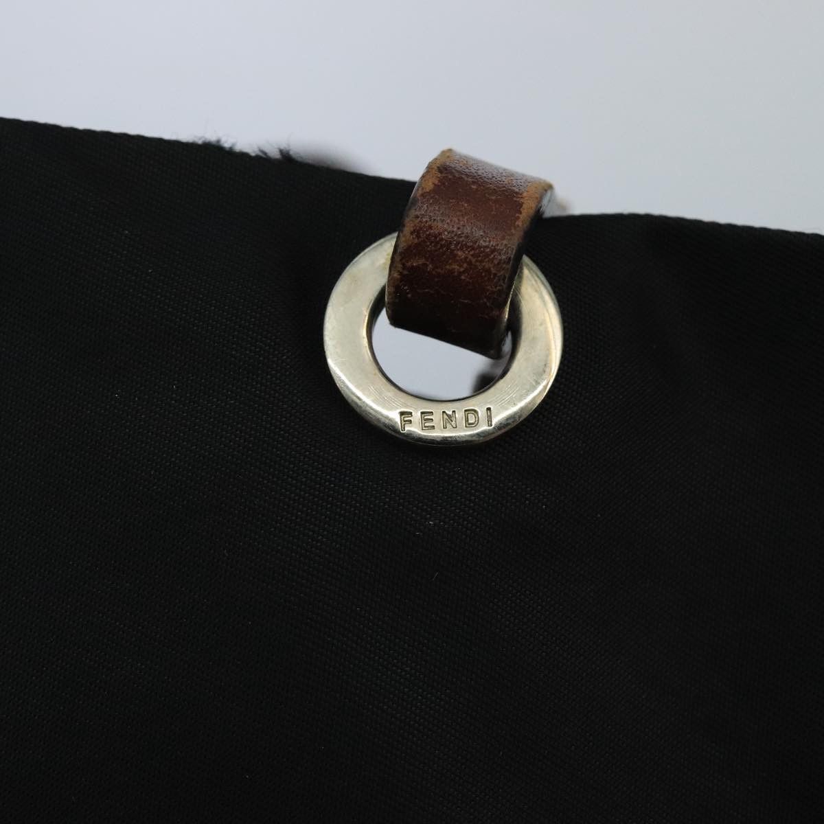 Fendi Ff Black Synthetic Tote Bag (Pre-Owned) Size ONE SIZE - 15 Thumbnail